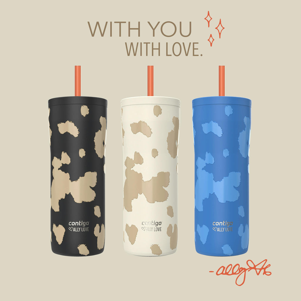 Contigo® x Ally Love Streeterville 2.0 Stainless Steel Tumbler with Straw, 24oz