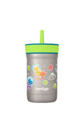 Kids Leighton Spill-Proof Stainless Steel Tumbler with Straw, 12oz E4