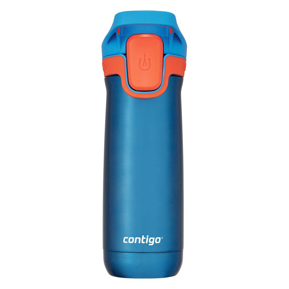 Kids’ Casey Stainless Steel Water Bottle with Spill-Proof Leak-Proof Lid, 13oz F3